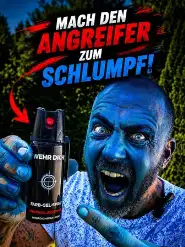 Make the attacker a Schlumpf with WEHR DICH spray